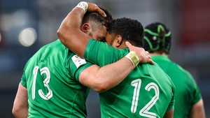 Brothers in arms Henshaw and Bundee Aki