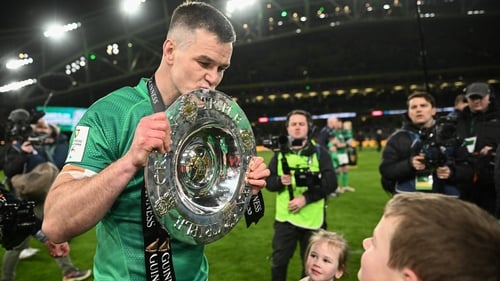 Johnny Sexton enjoyed a winning finale in the Six Nations