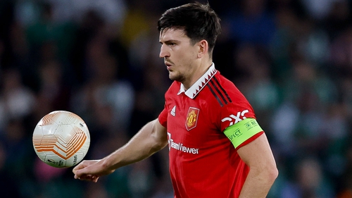 Harry Maguire returned to the Manchester United line-up for the win at Real Betis