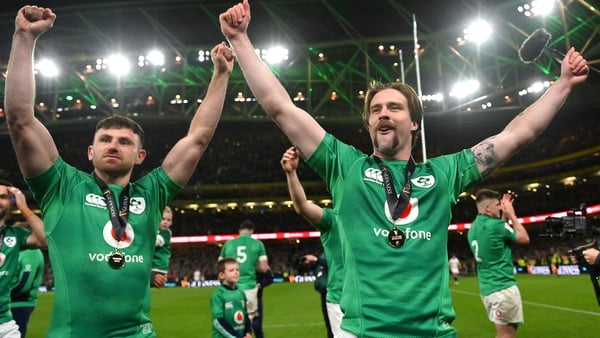 Hugo Keenan and Mack Hansen are in the running for Six Nations player of the championship