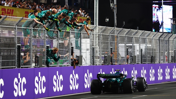 Fernando Alonso was at the centre of penalty controversy in Saudi Arabia