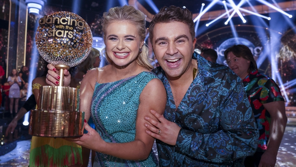 Dancing with the Stars winners Emily Barker and Carl Mullan