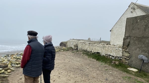The house has been in the Pierce family for over 200 years and saw generations grow up within its walls and within sight of the sea, with Lal and Willie now the last to occupy the property