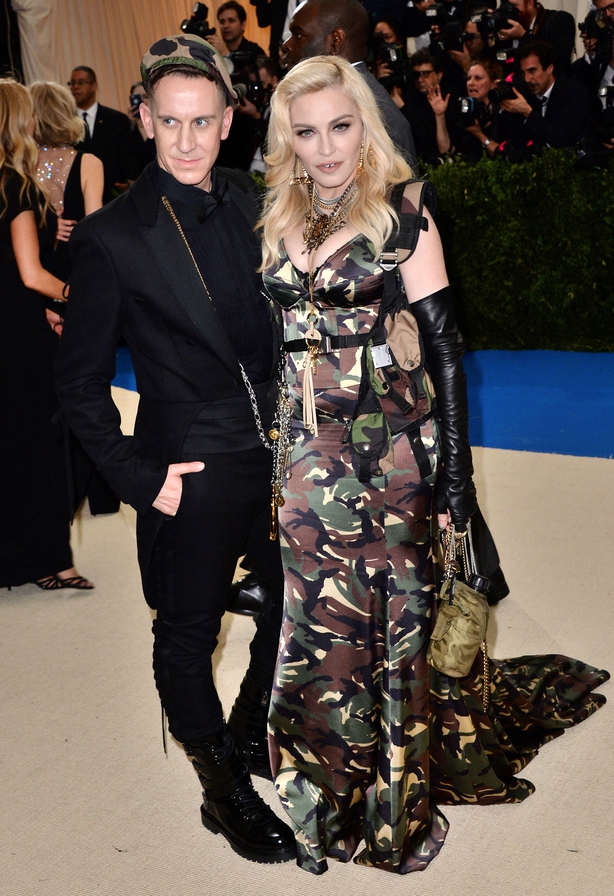 Jeremy Scott and Madonna attending The Metropolitan Museum of Art Costume Institute Benefit Gala 2017
