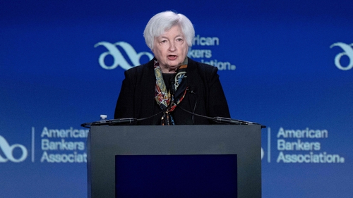 Janet Yellen addressed the American Bankers Association conference today.