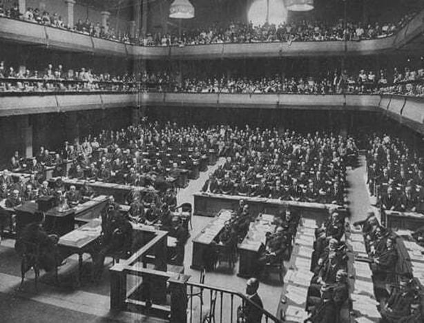 Century Ireland Issue 253 - The official opening of the fourth Assembly of the League of Nations in Geneve 1923. Photo: Suomen Kuvalehti 1923