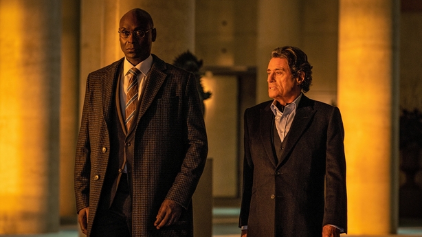 Keanu Reeves & Laurence Fishburne Homage Lance Reddick During