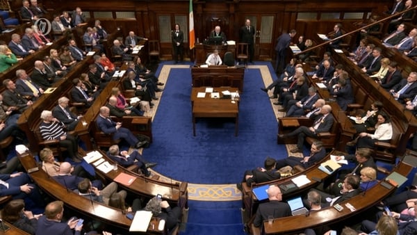 A total of 83 TDs voted with the the Government on its response to the Sinn Féin motion, while 68 opposed