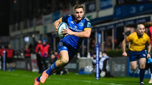 Jordan Larmour is among three members of Ireland's Six Nations squad who start against the Stormers