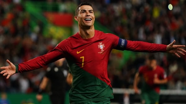 Cristiano Ronaldo scored twice in 12 second-half minutes