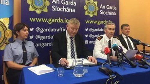 Gardaí held a press conference on the case in January 2018