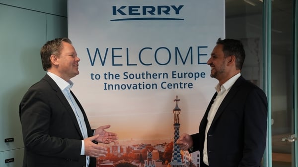 Thomas Hahlin Ahlinder President & CEO of Kerry Europe and Juan Soto, Vice President & General Manager of Kerry in Southern Europe