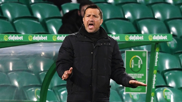 Celtic head coach Fran Alonso