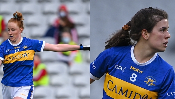 Aishling Moloney (L) and Anna Rose Kennedy