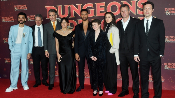 The stars and directors of Dungeons and Dragons: Honour Among Thieves at the UK premiere in London last week