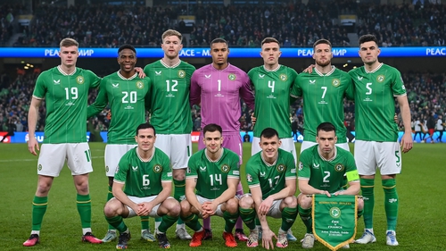 The Ireland XI that started against France on Monday night