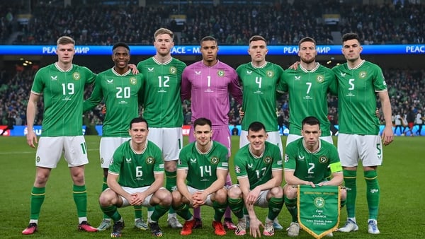 The Ireland XI that started against France on Monday night