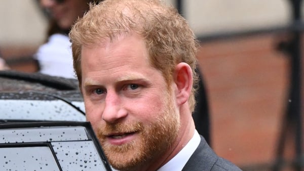 Prince Harry leave the High Court in the UK on Tuesday