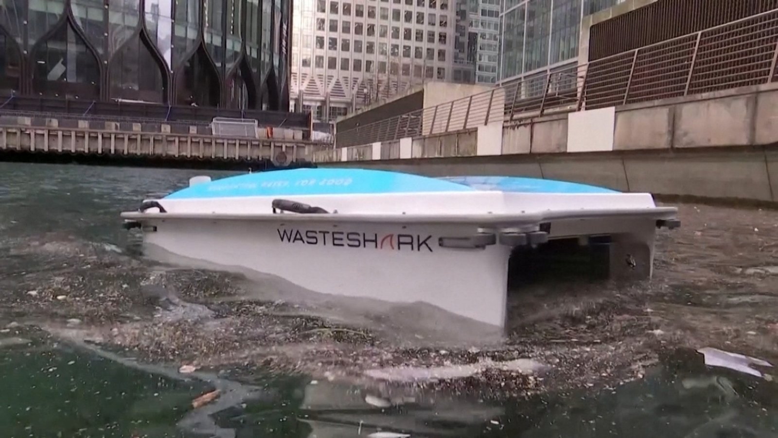 The plasticeating 'robot shark' cleaning up the Thames