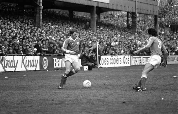 Ireland v France in World Cup Qualifier (1977)
