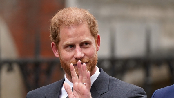 The Duke of Sussex leaving the Royal Courts Of Justice, central London, on Thursday following a hearing over allegations of unlawful information gathering brought against Associated Newspapers Limited