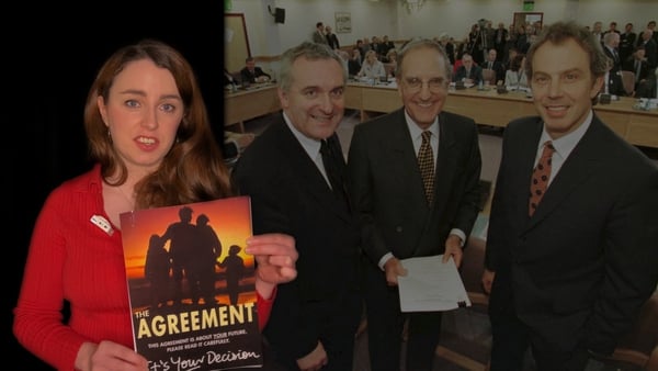 RTÉ reporter and Derry native Una Kelly was seven years old when the Good Friday Agreement was signed