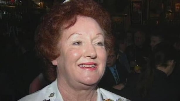 Irish Waitress Rita Gilligan at the Hard Rock Café in London (1998)