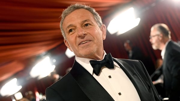 Disney CEO Robert Iger at the Academy Awards last month