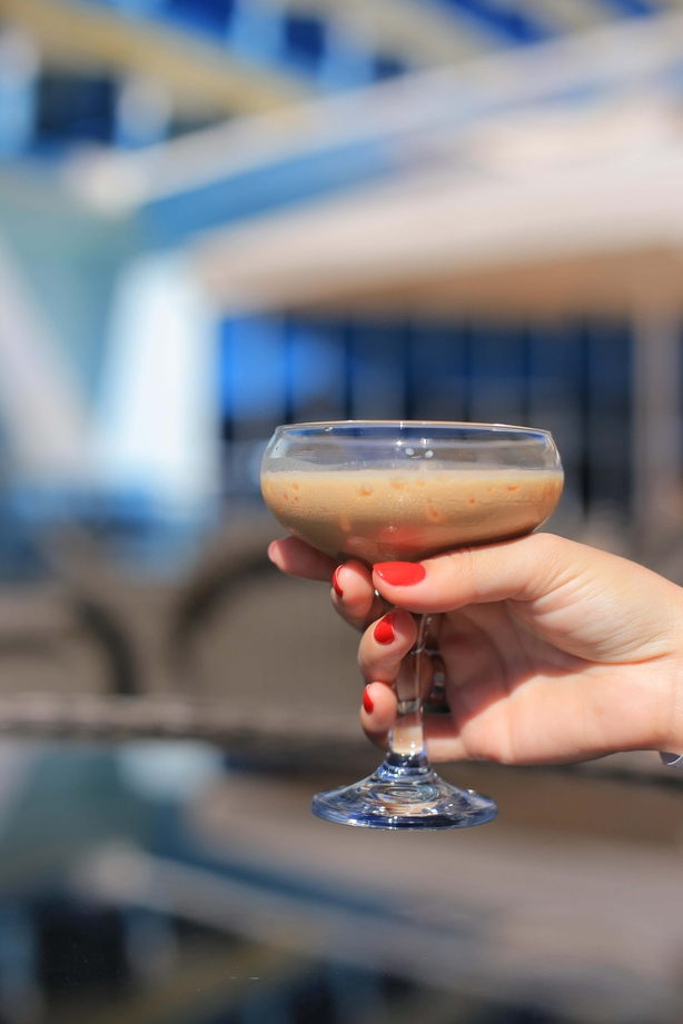 milky cocktail