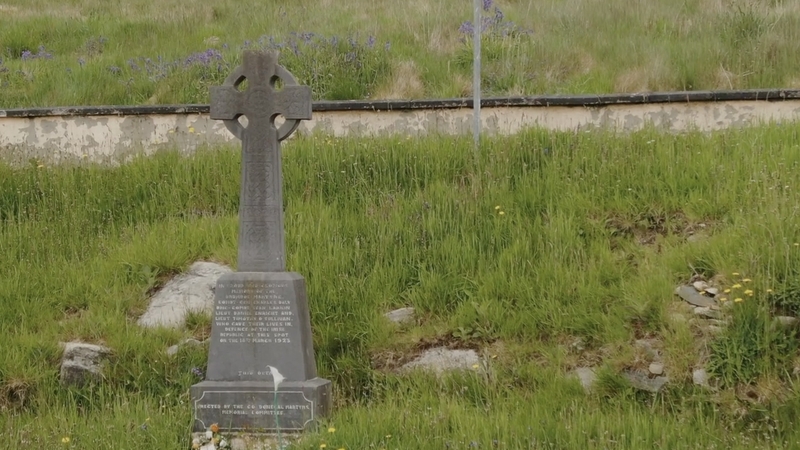 The memorial at Drumboe