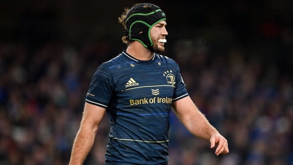 Caelan Doris has never started a game at openside flanker for Leinster