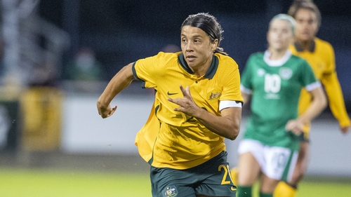 Sam Kerr has 'goosebumps' thinking of Ireland showdown