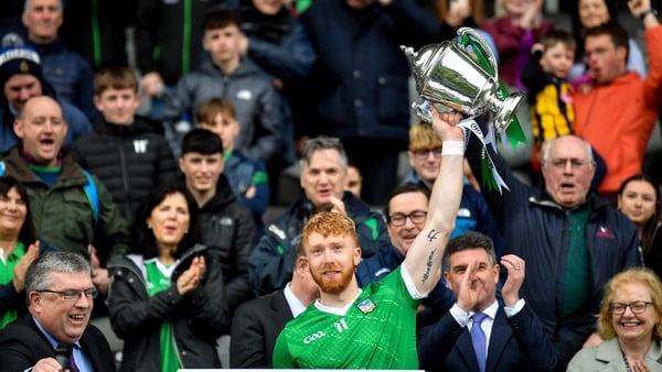 Cian Lynch lifts another trophy for Limerick