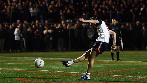 Mikey Brosnan buries the winning penalty for New York