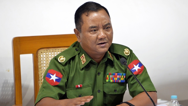Myanmar military spokesman Zaw Min Tun confirmed that the airstrike took place