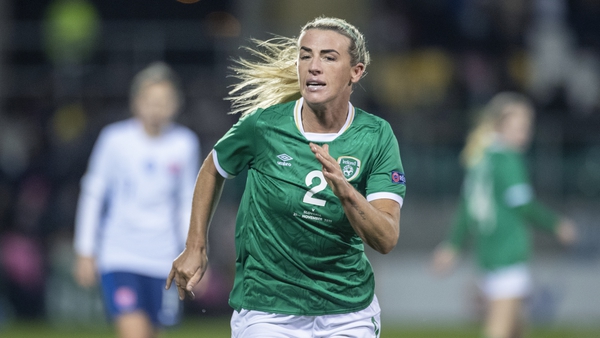 Irish international Savannah McCarthy suffered an ACL injury in 2022 Photo: Getty Images