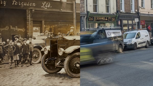 Baggot St then and now