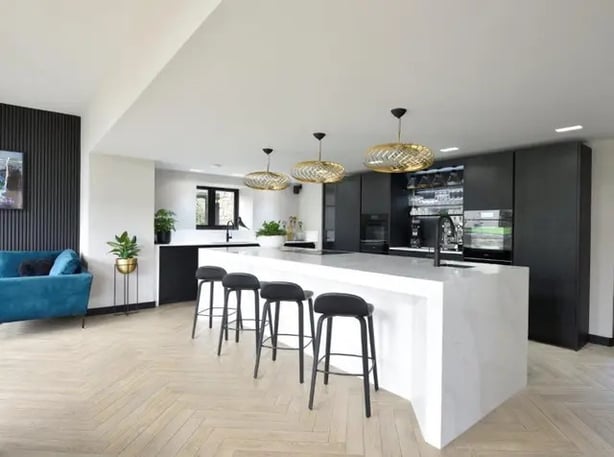 A quartz worktop is a firm favourite (Diane Berry Kitchens/PA)