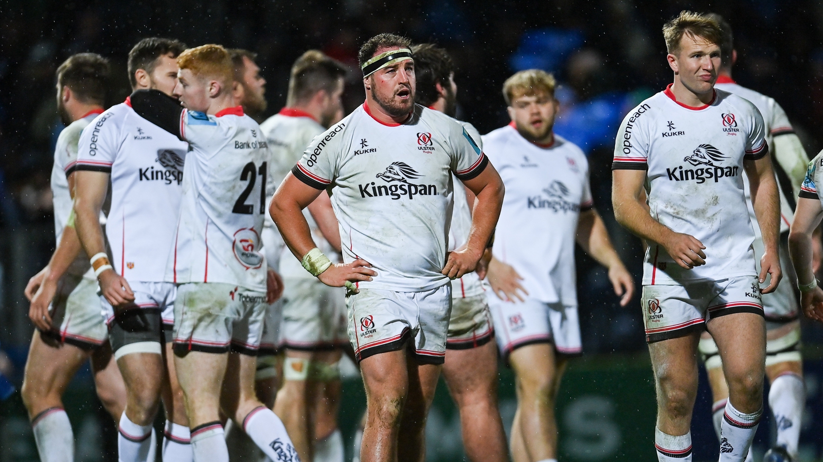 Ulster without Herring and Baloucoune for Dragons