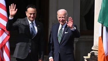 Taoiseach welcomes US President to Farmleigh