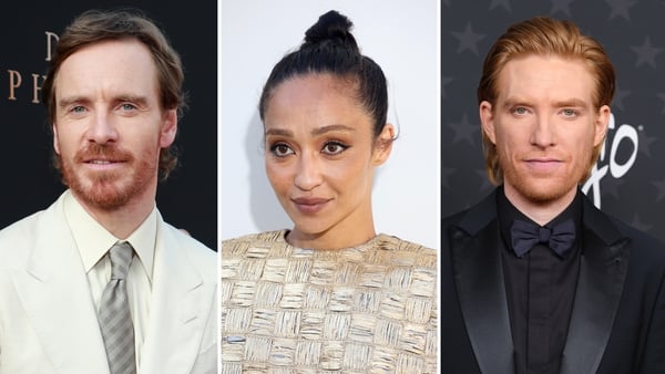 (L-R) Michael Fassbender, Ruth Negga and Domhnall Gleeson are all on board