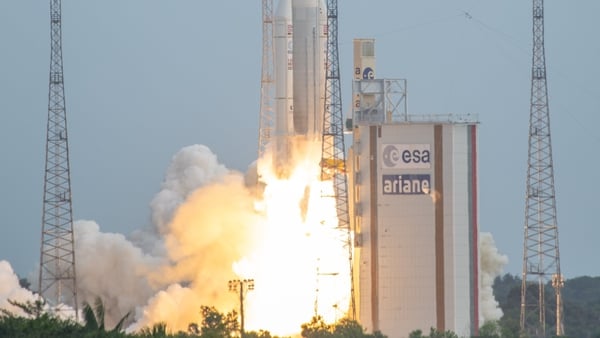The spacecraft was launched on a rocket from French Guiana (Pic: European Space Agency)