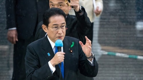 Japan PM Back On Campaign Trail After Blast Incident