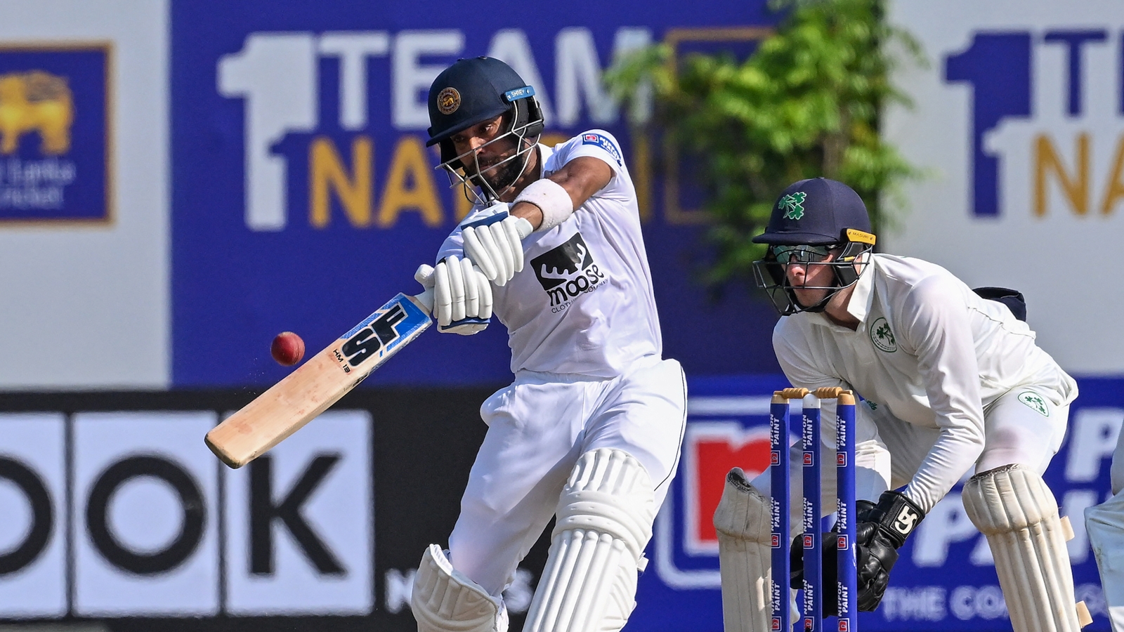 Sri Lanka Take Control Against Ireland On First Day