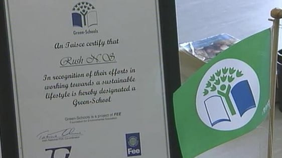 Rush School gets Green Flag
