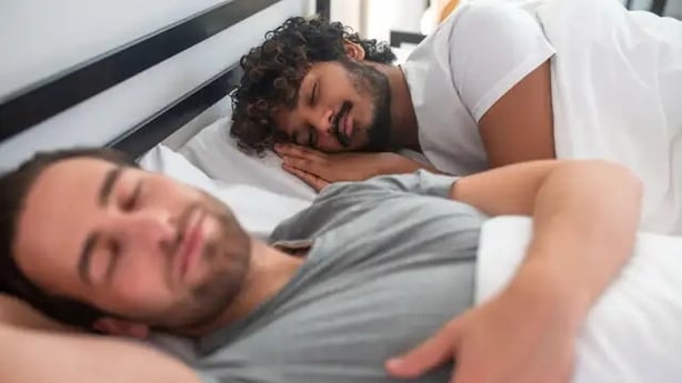 couple sleeping