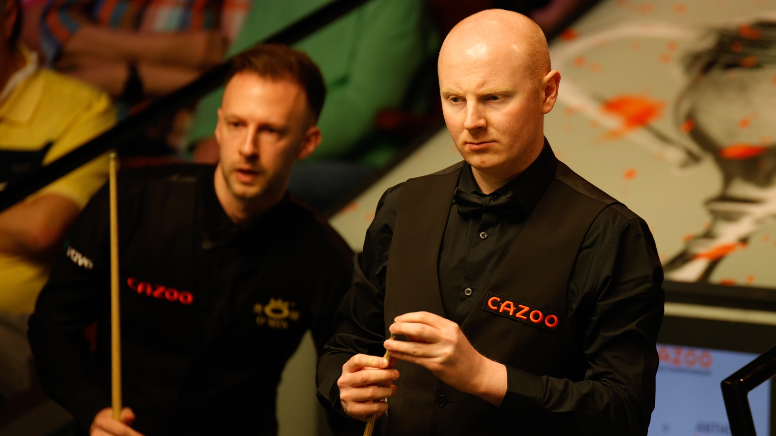 Former champ Trump in early Crucible exit, Wilson 147