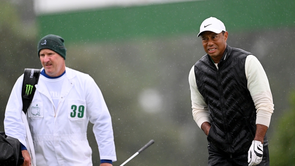 Woods pulled out of the Masters during the third round
