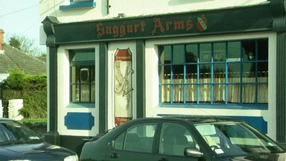 The Saggart Arms in Saggart village, County Dublin in 1998.