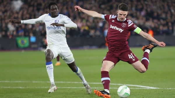 Declan Rice continues to be linked with a move away from West Ham